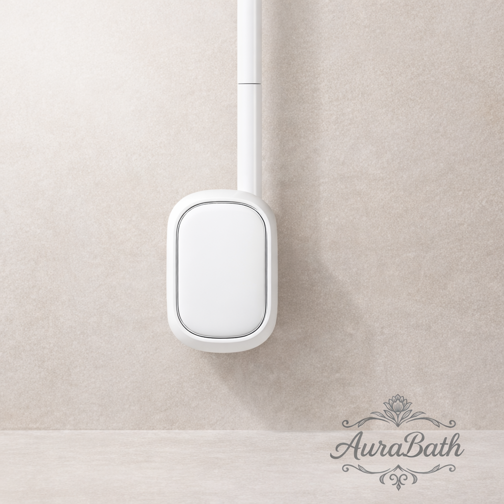 (Aurabath) Smart Toilet Cleaning Kit with Replaceable Sponge Heads